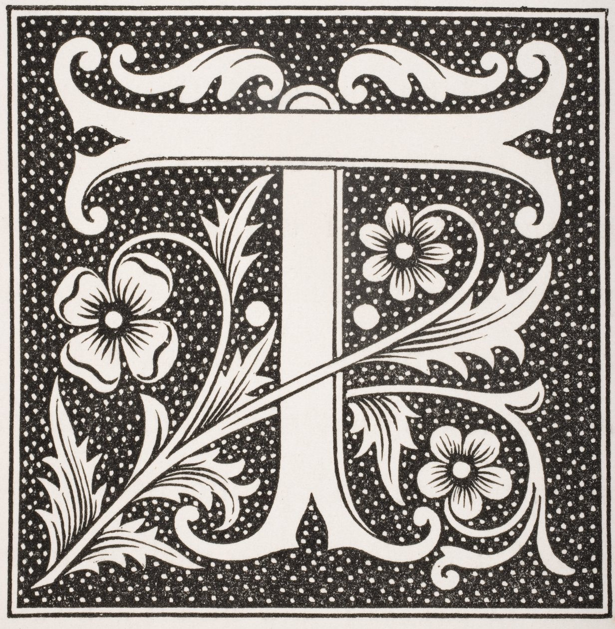 Versierde letter 