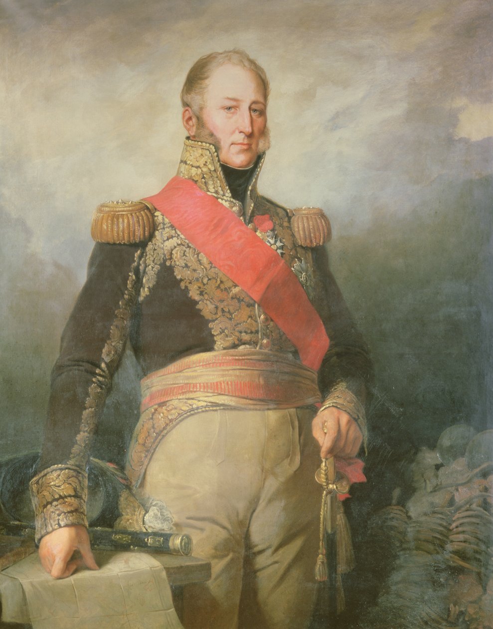 Edouard Adolphe Casimir Joseph Mortier (1768-1835) Hertog van Treviso en Maarschalk van Frankrijk, na 1811 door French School