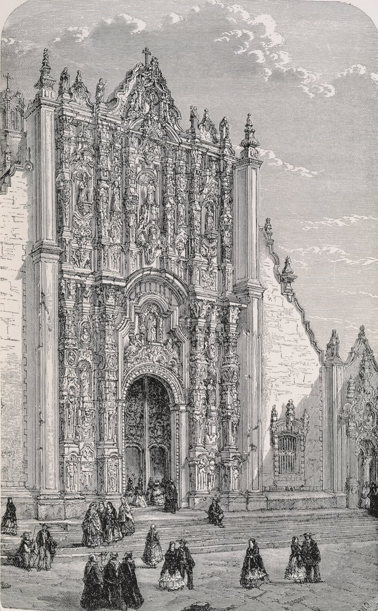 El Sagrario Metropolitano (c.1749-69), Mexico-Stad, uit 