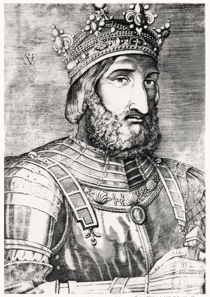 Francis I, Koning van Frankrijk (1494-1547) door French School