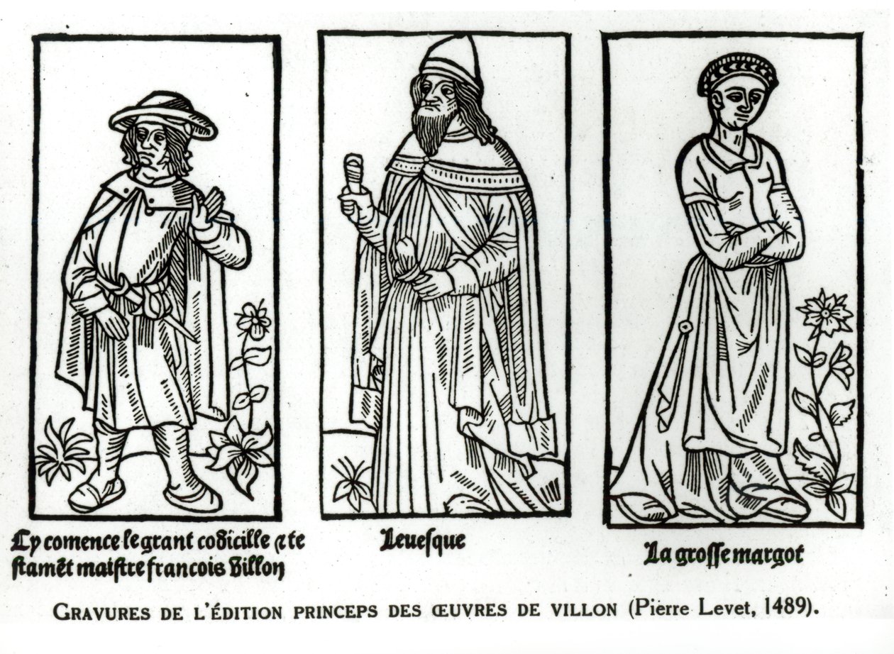 Francois Villon (1431-63) Bisschop Thibaud d