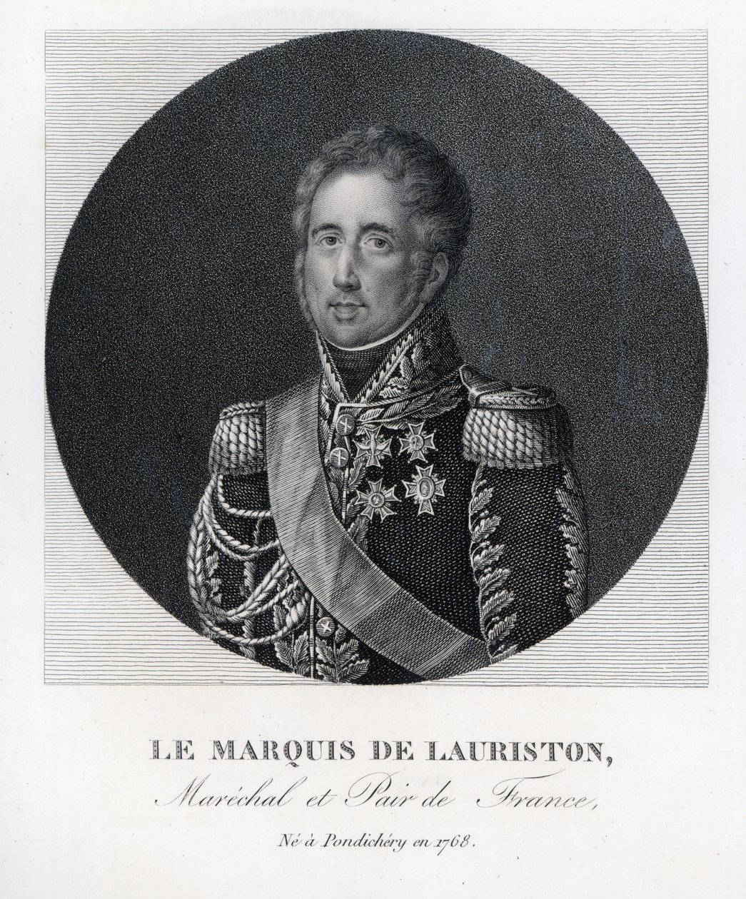 Jacques Law, Marquis de Lauriston door French School