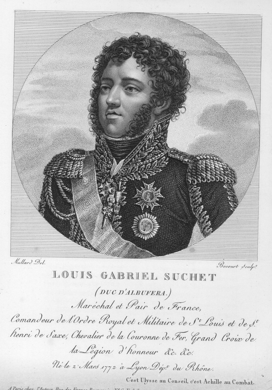 Louis-Gabriel Suchet (1770-1826) Hertog van Albufera en Maarschalk van Frankrijk door French School