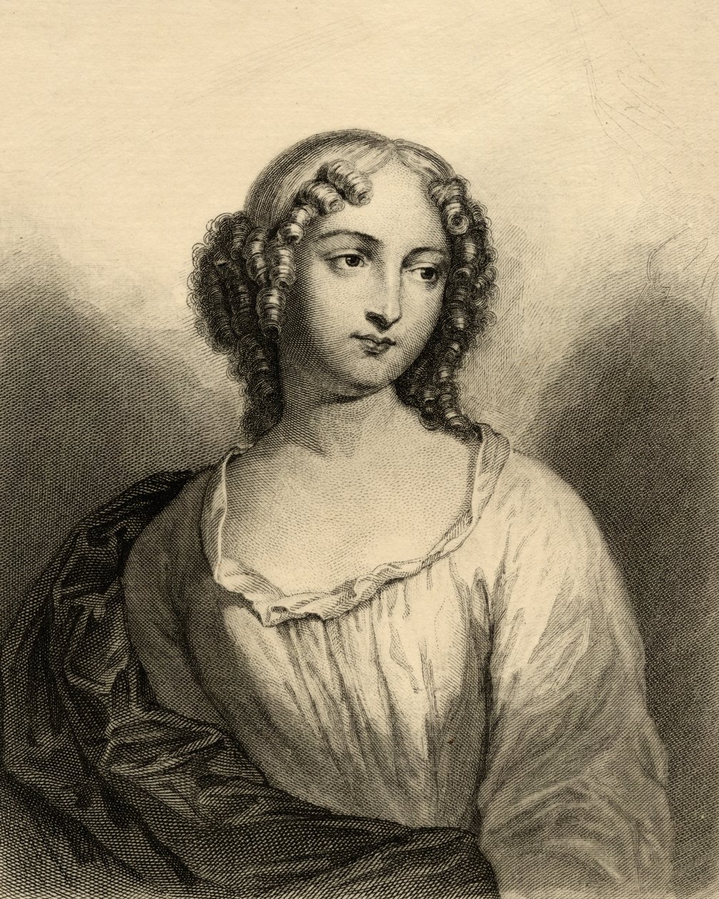 Louise Francoise de La Baume Le Blanc (1644-1710) Hertogin van La Valliere door French School