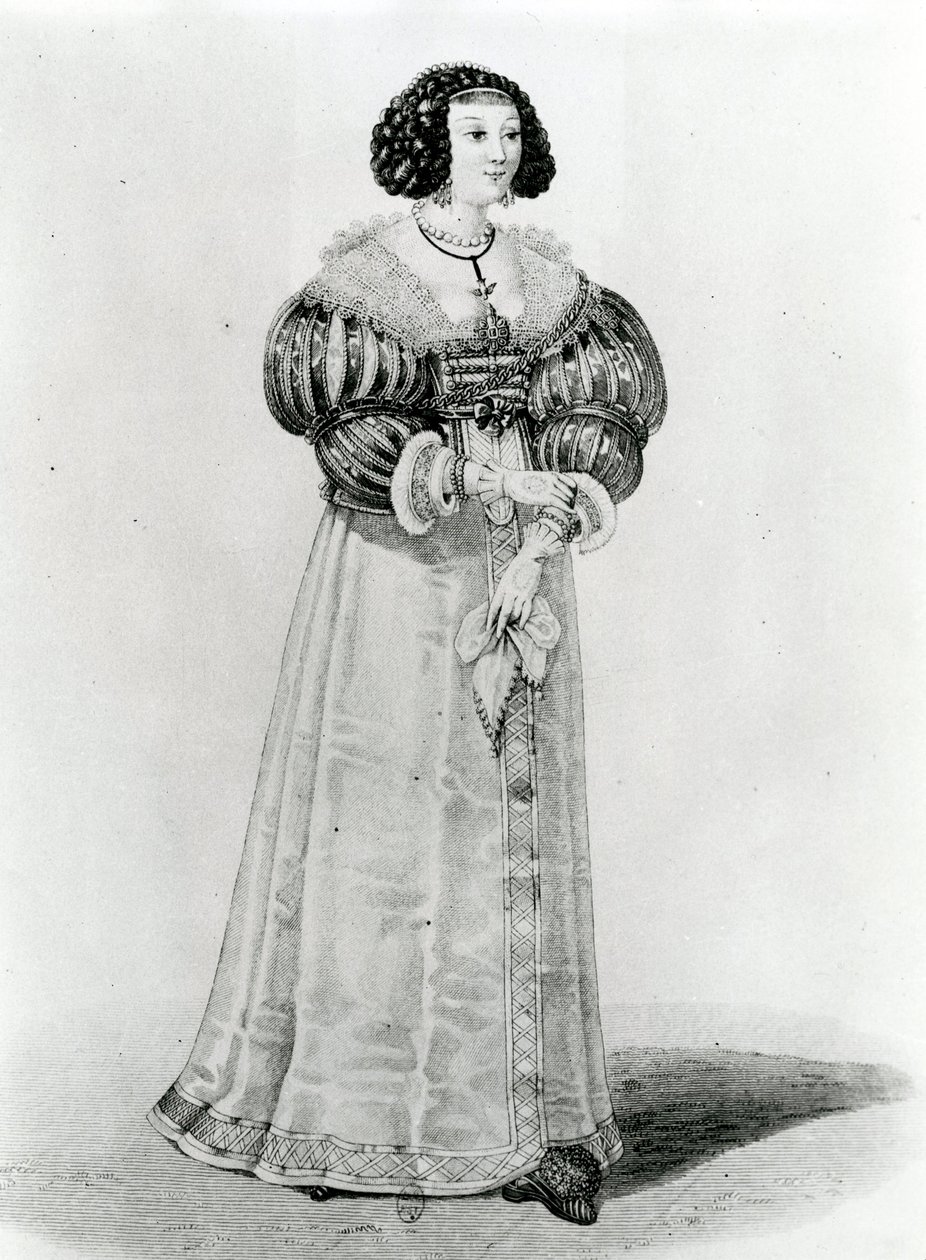Marie-Louise Motier de La Fayette (1615-65) door French School