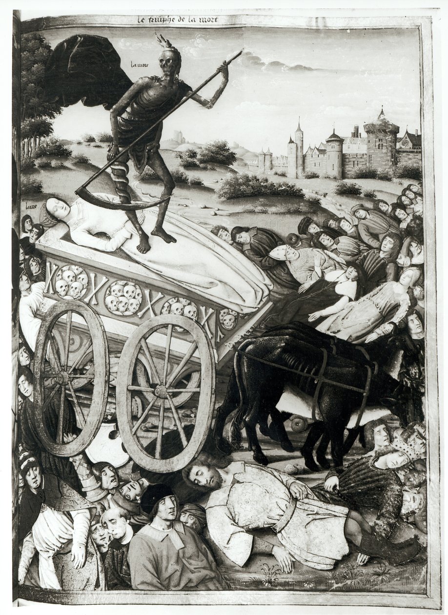 Ms.Fr.594 fol.135 De triomf van de dood uit 