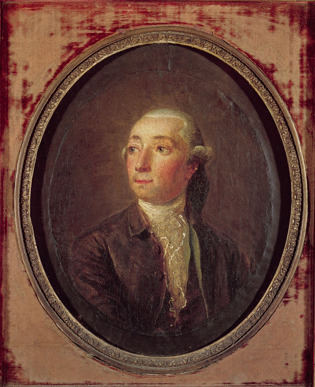 Nicolas Restif de la Bretonne (1734-1806) door French School