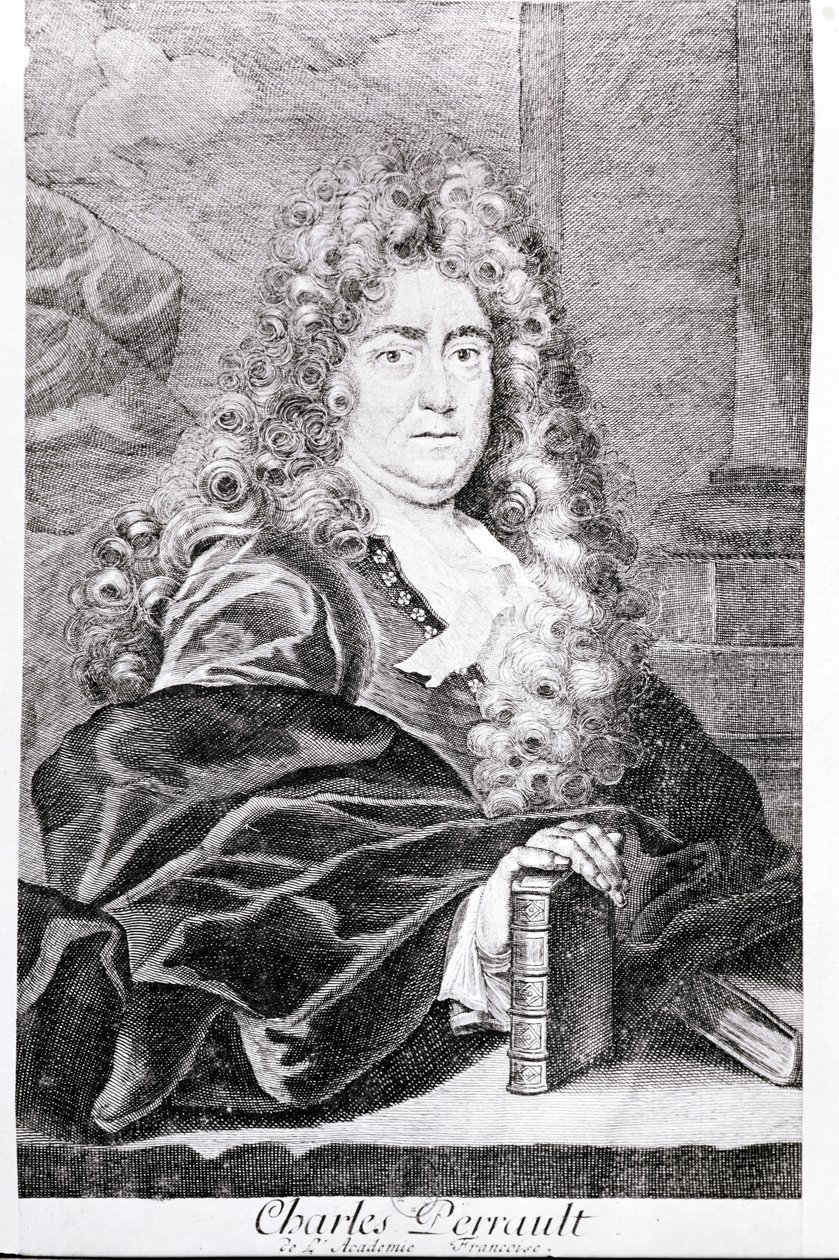Portret van Charles Perrault door French School