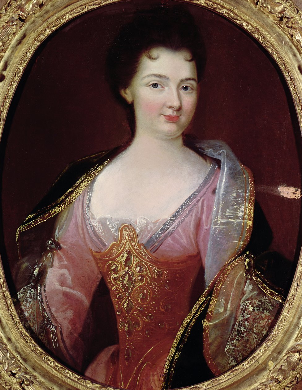 Portret van Claudine Alexandrine Guerin de Tencin (1682-1749) door French School