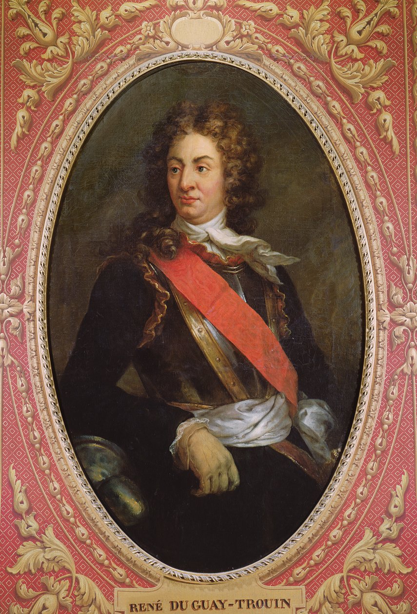 Portret van Rene Duguay-Trouin (1673-1736) 1736 door French School
