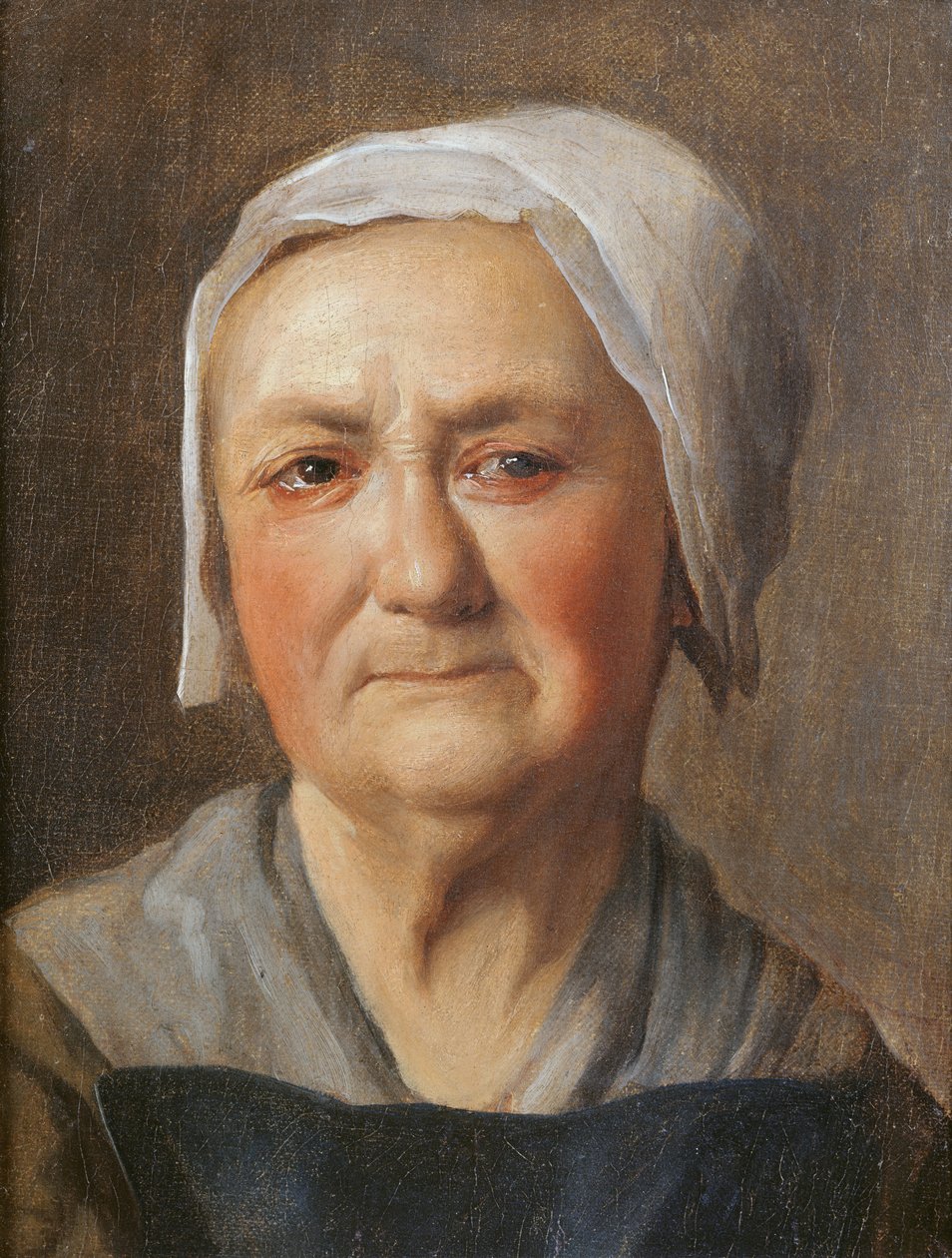 Portret van een Boer door French School