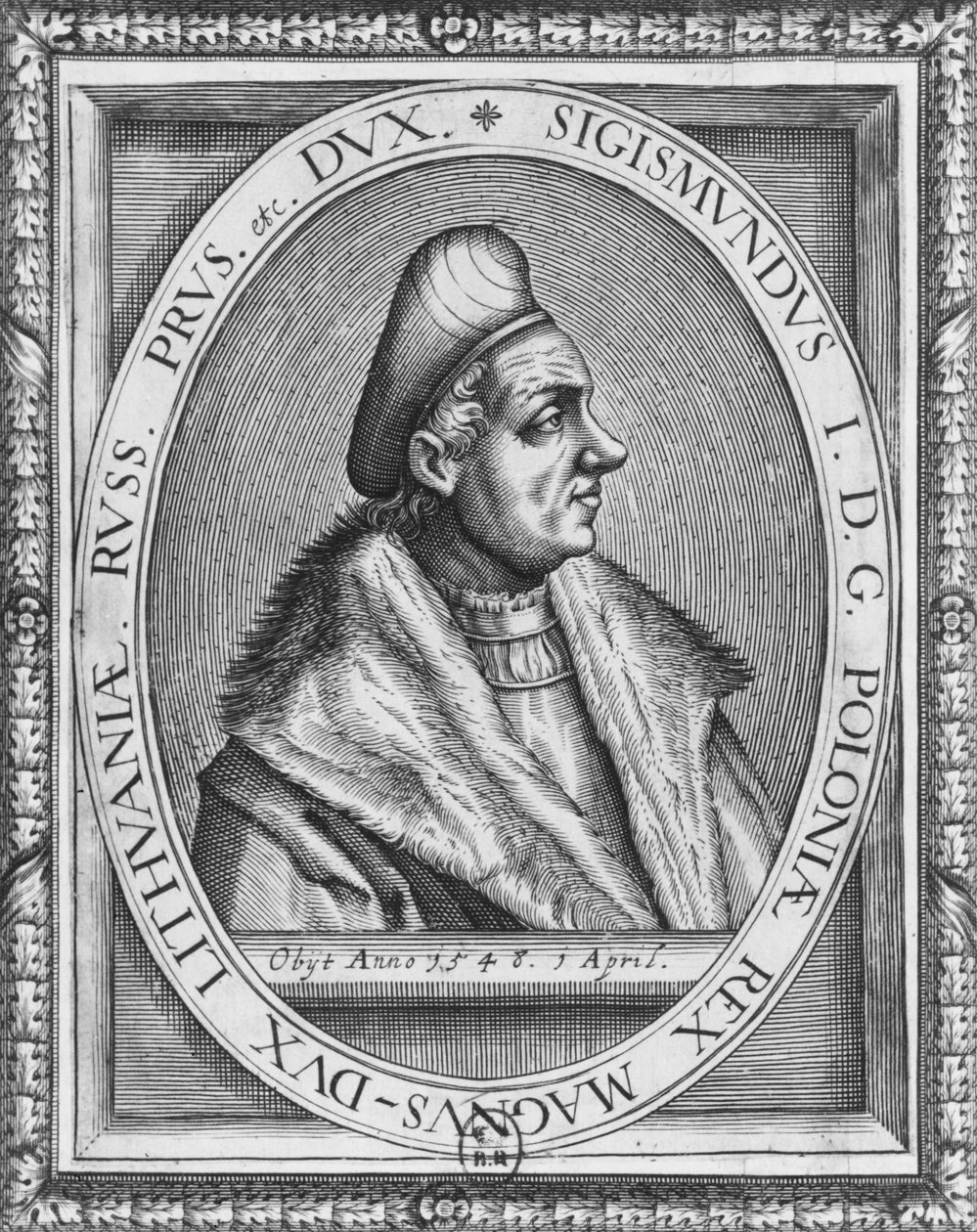 Sigismund I, Koning van Polen en Groothertog van Litouwen door French School