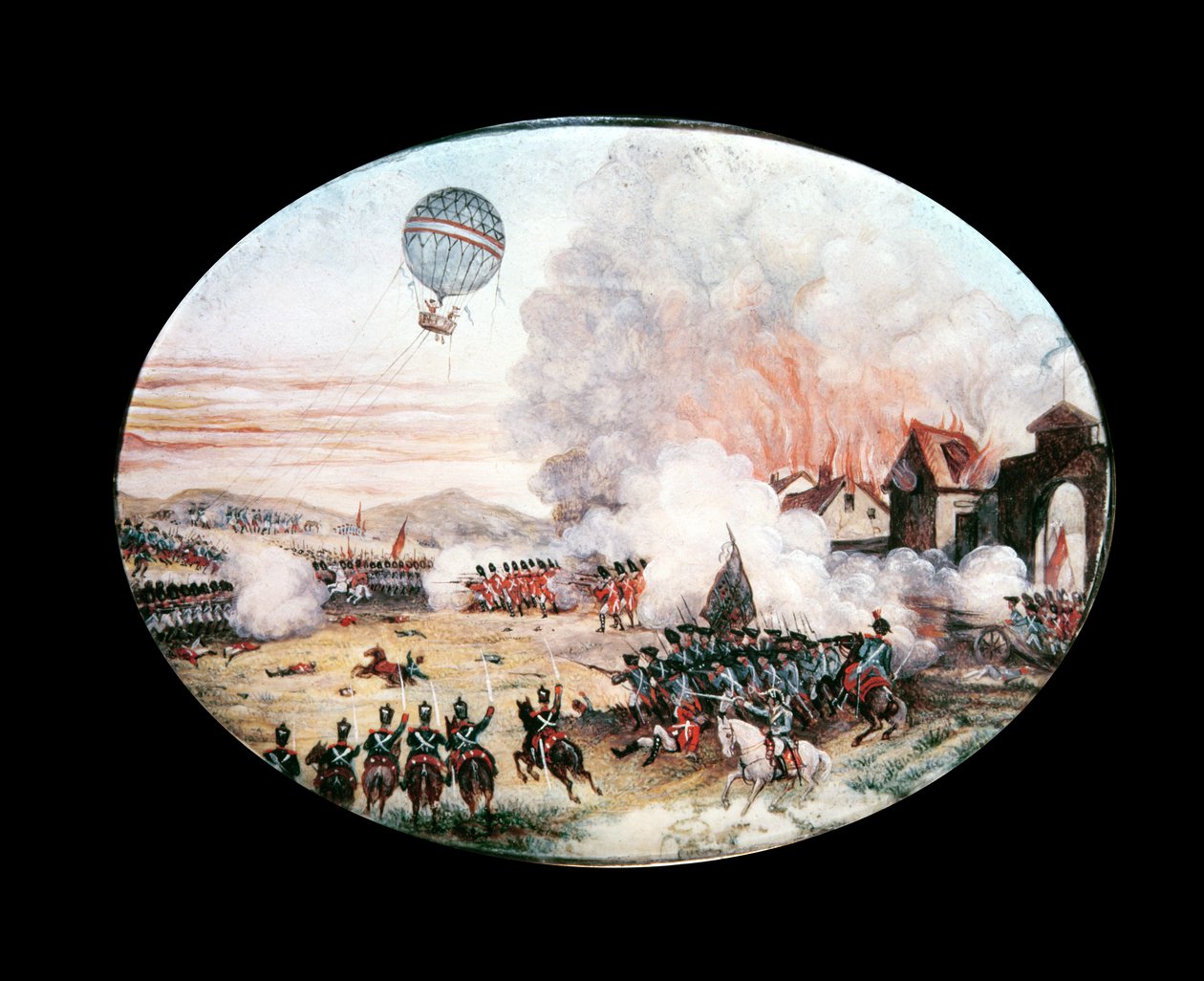 De Franse observatieballon 