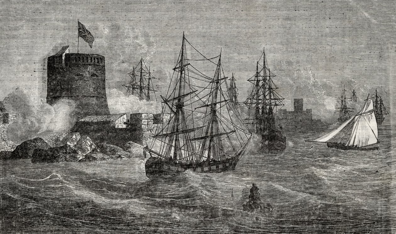 De Haven van Toulon in de 18e Eeuw door French School