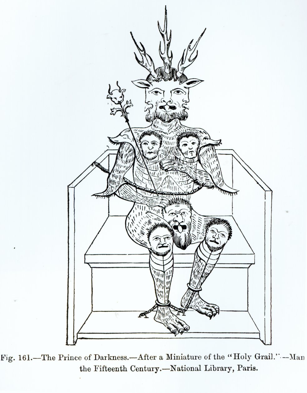 De Prins van Duisternis, illustratie uit 