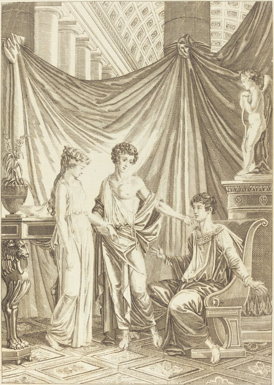 De Twee Vrienden door French 18th Century