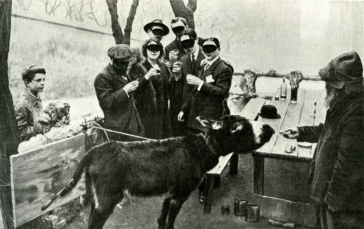 Vier de hoax: op de Salon des Indépendants in 1910 werd een schilderij gepresenteerd, getekend door de 