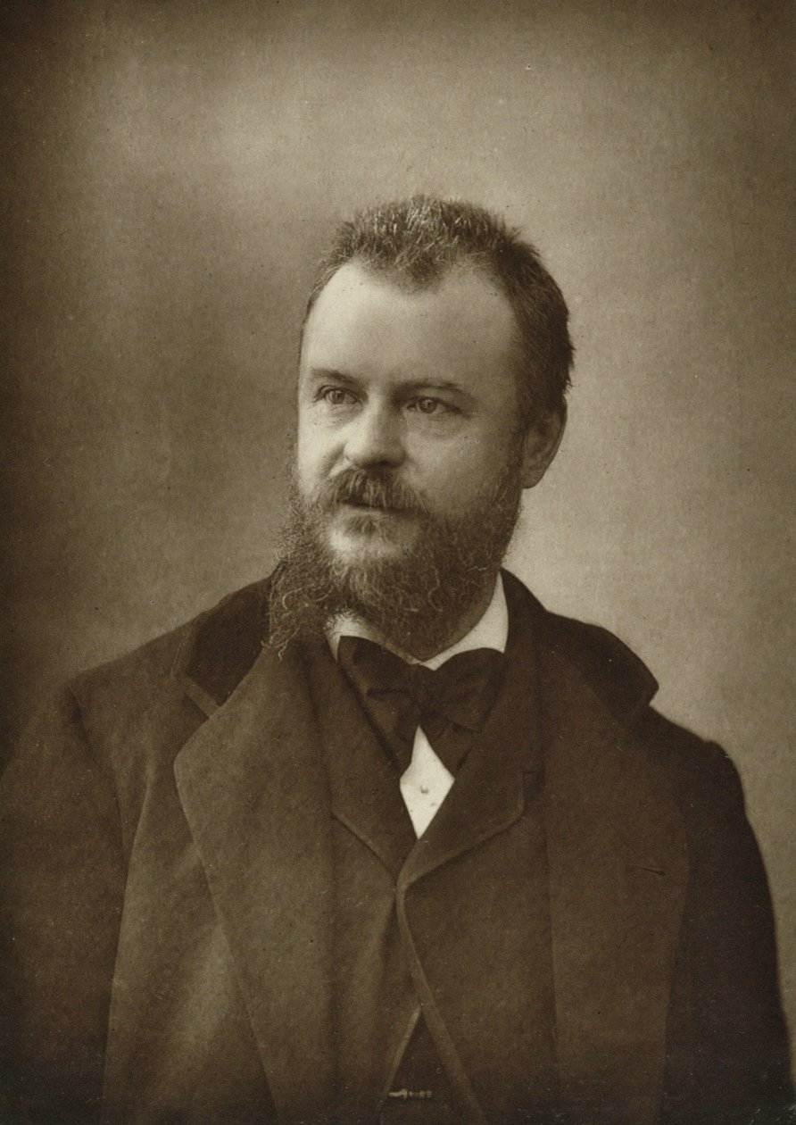 Hector Leroux (1829-1900), uit Galerie Contemporaine, ca. 1874-78 door French Photographer