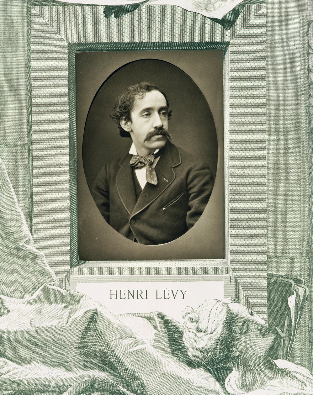 Henri Levy (1840-1904), uit Galerie Contemporaine, ca. 1874-78 door French Photographer