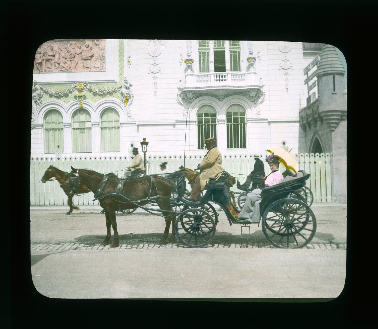 Parijse Expositie: Paleis voor Decoratieve Kunsten, Parijs, Frankrijk, 1900 door French Photographer