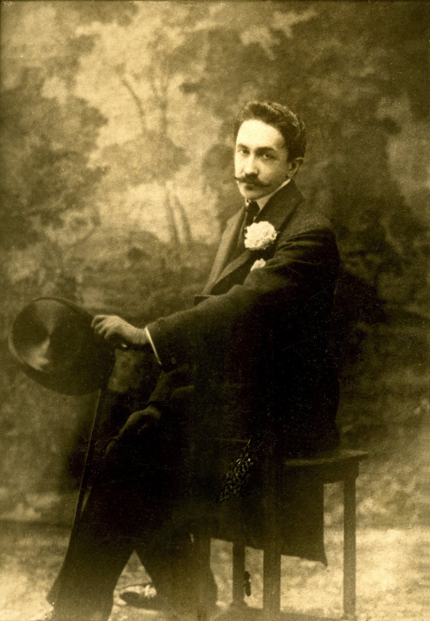 Portret van Graaf Robert de Montesquiou door French Photographer