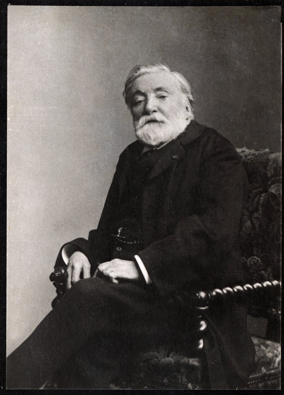 Portret van Etienne Charles Henri, burggraaf de Bornier door French Photographer