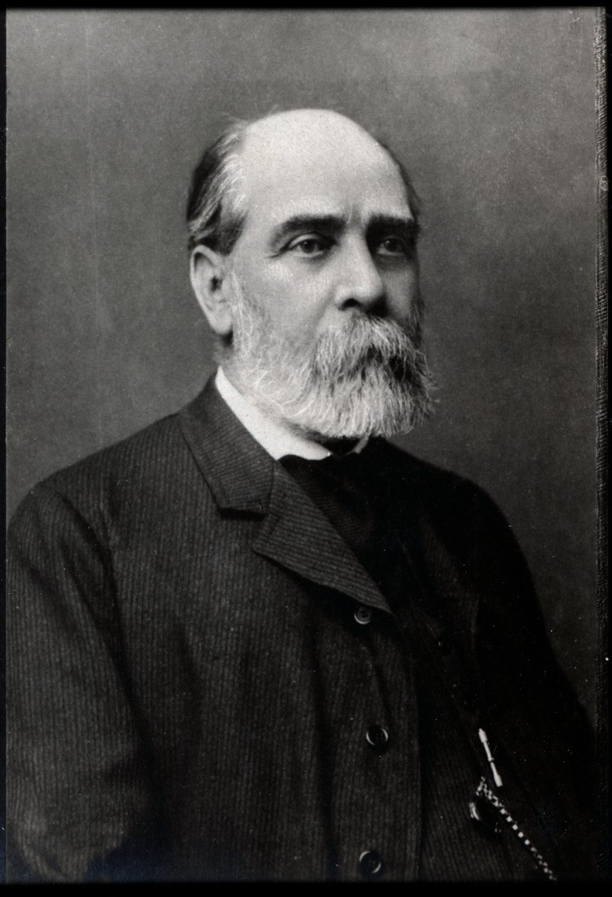 Portret van Hector Malot (1830-1907), Franse schrijver door French Photographer