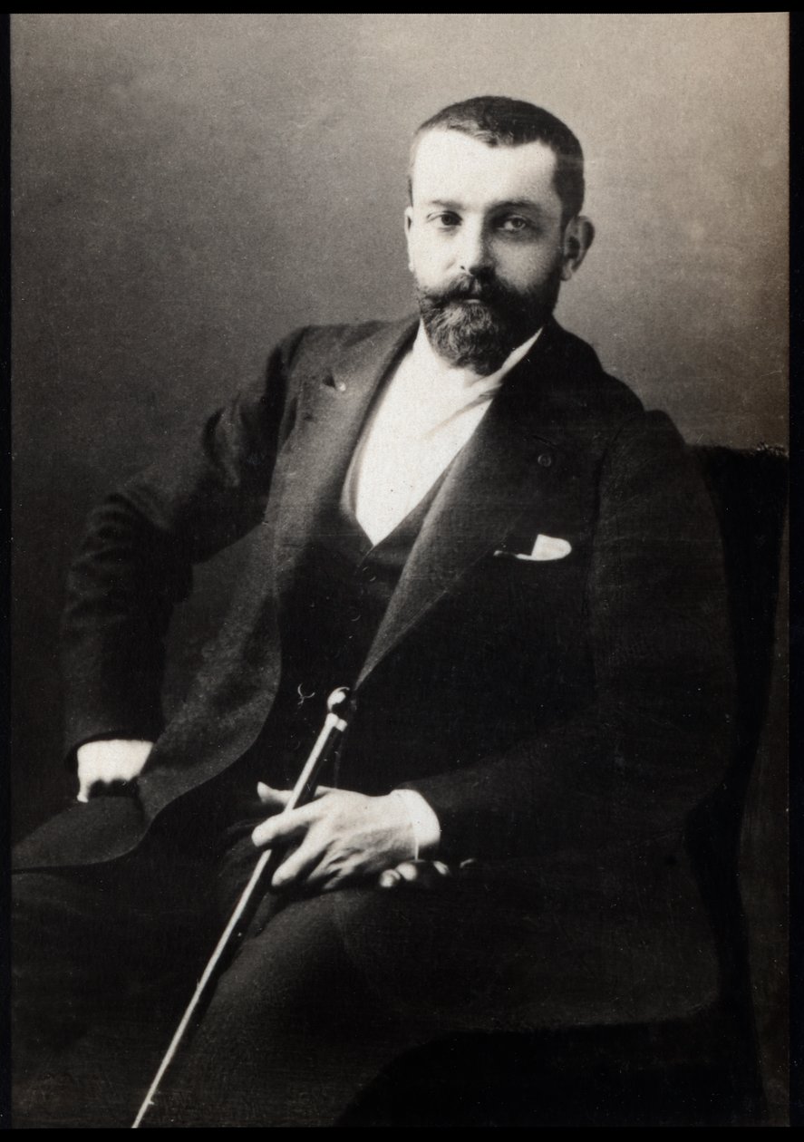 Portret van Henri Gervex, Franse schilder door French Photographer