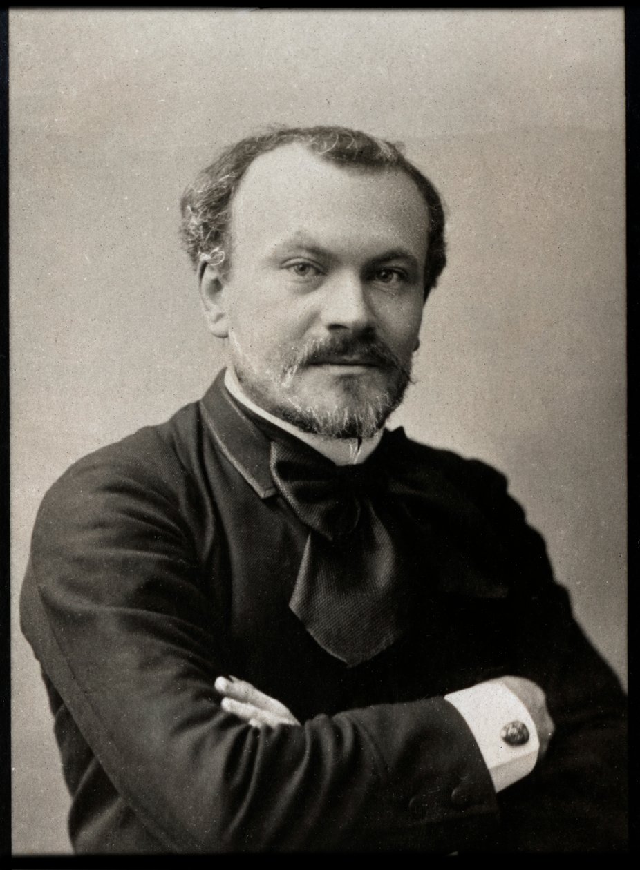 Portret van Jules Lemaitre (1853-1914), Franse criticus en toneelschrijver door French Photographer