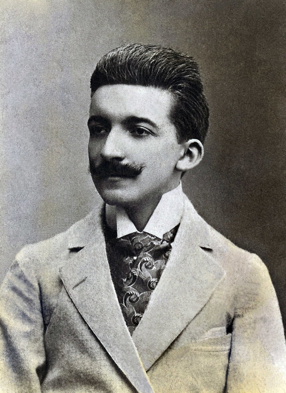 Portret van Pierre Louys door French Photographer