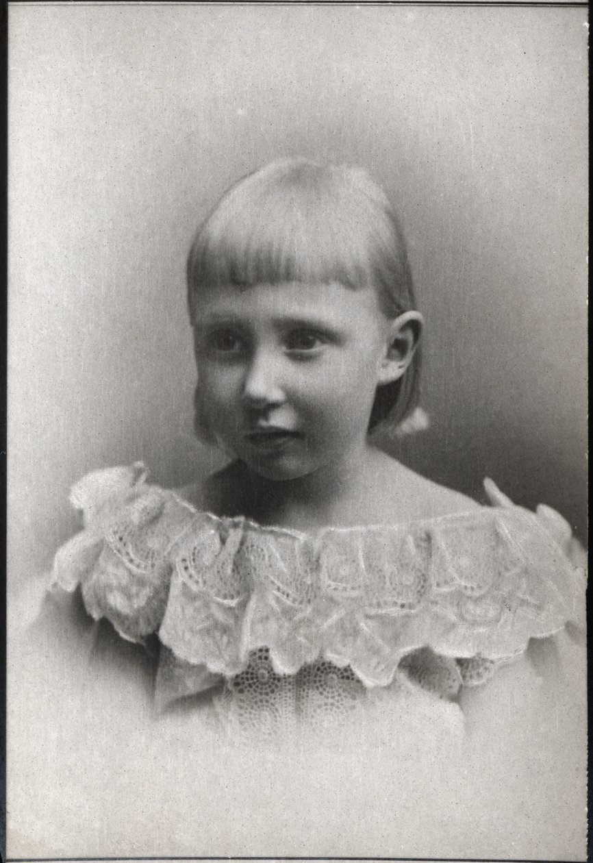 Portret van Prinses Dagmar van Denemarken en IJsland (1890-1961) door French Photographer