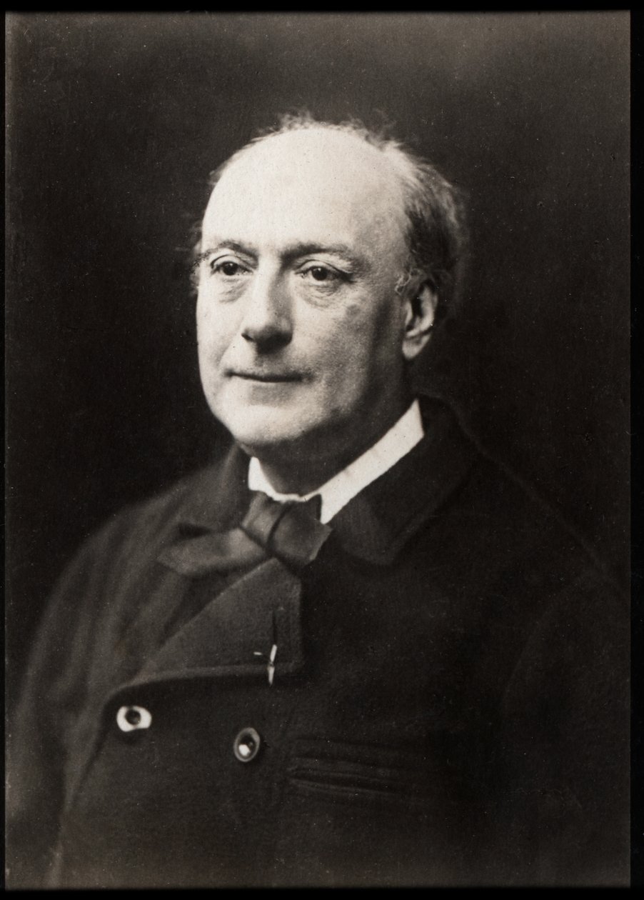 Portret van Théodore de Banville door French Photographer