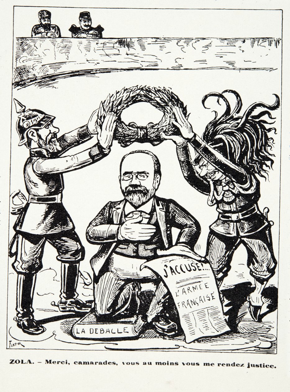 Zola - Merci, kameraden, jullie bewijzen me tenminste recht, uit Histoire de la Troisieme Republique, Vol. I, l