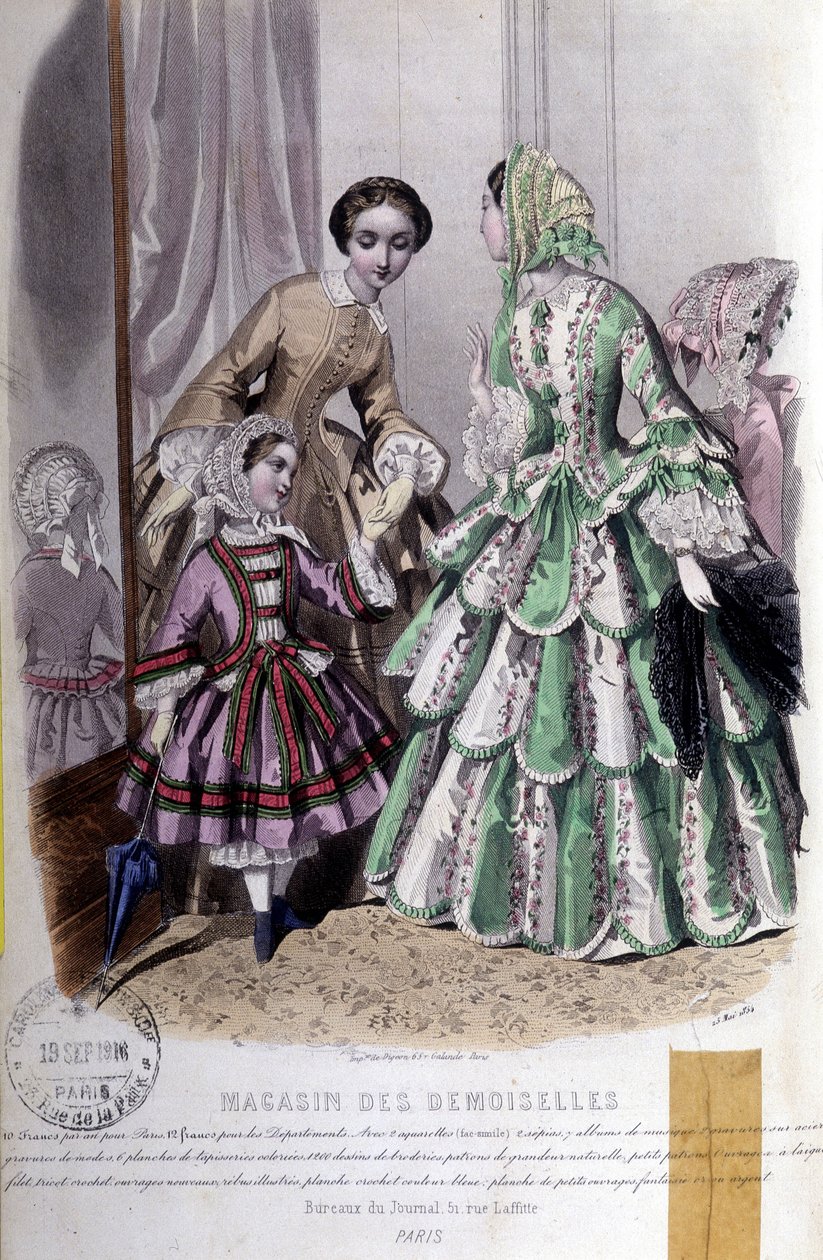 2 vrouwen en een meisje: Mode - in 