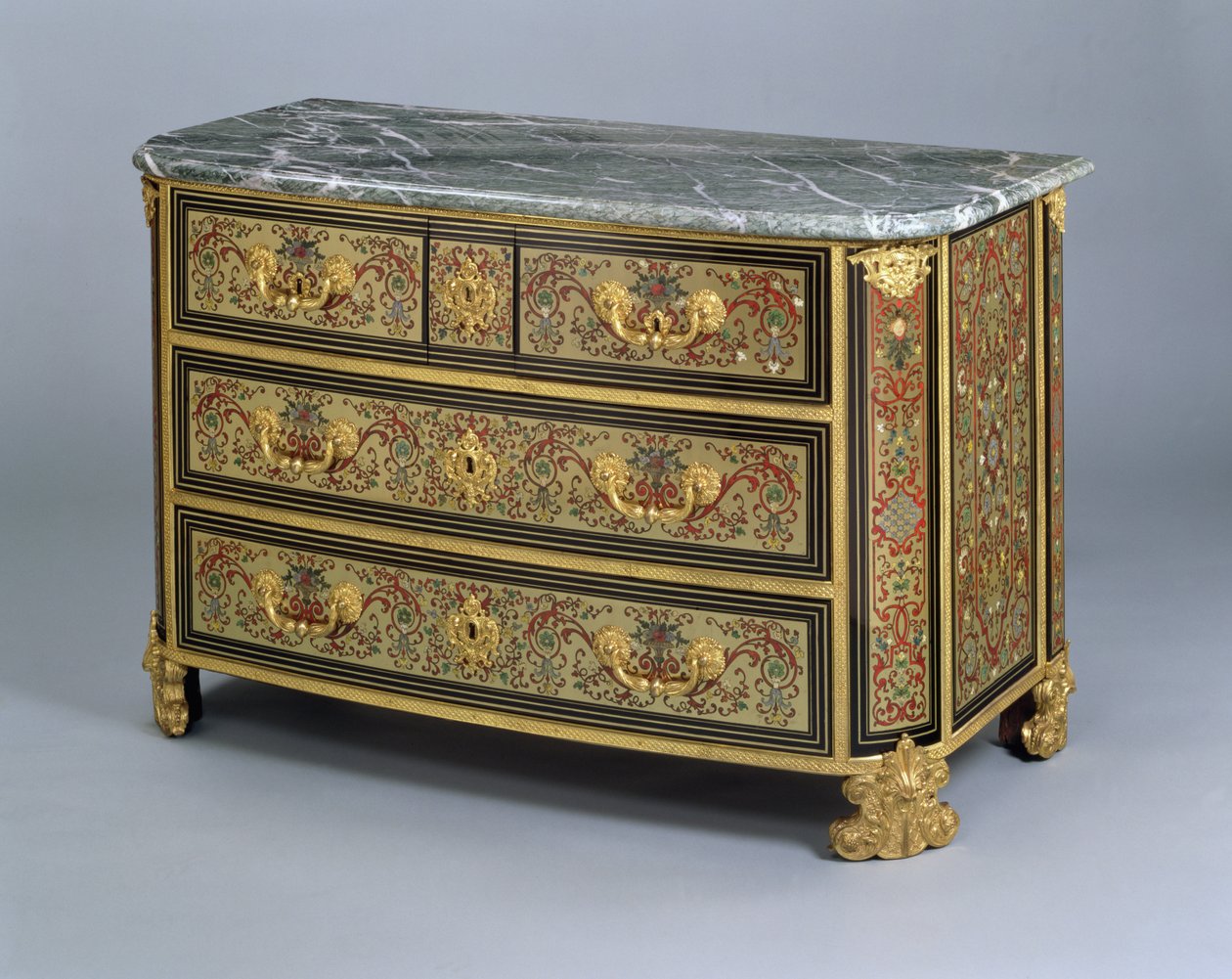 Een Louis XIV commode, c.1710 door French School