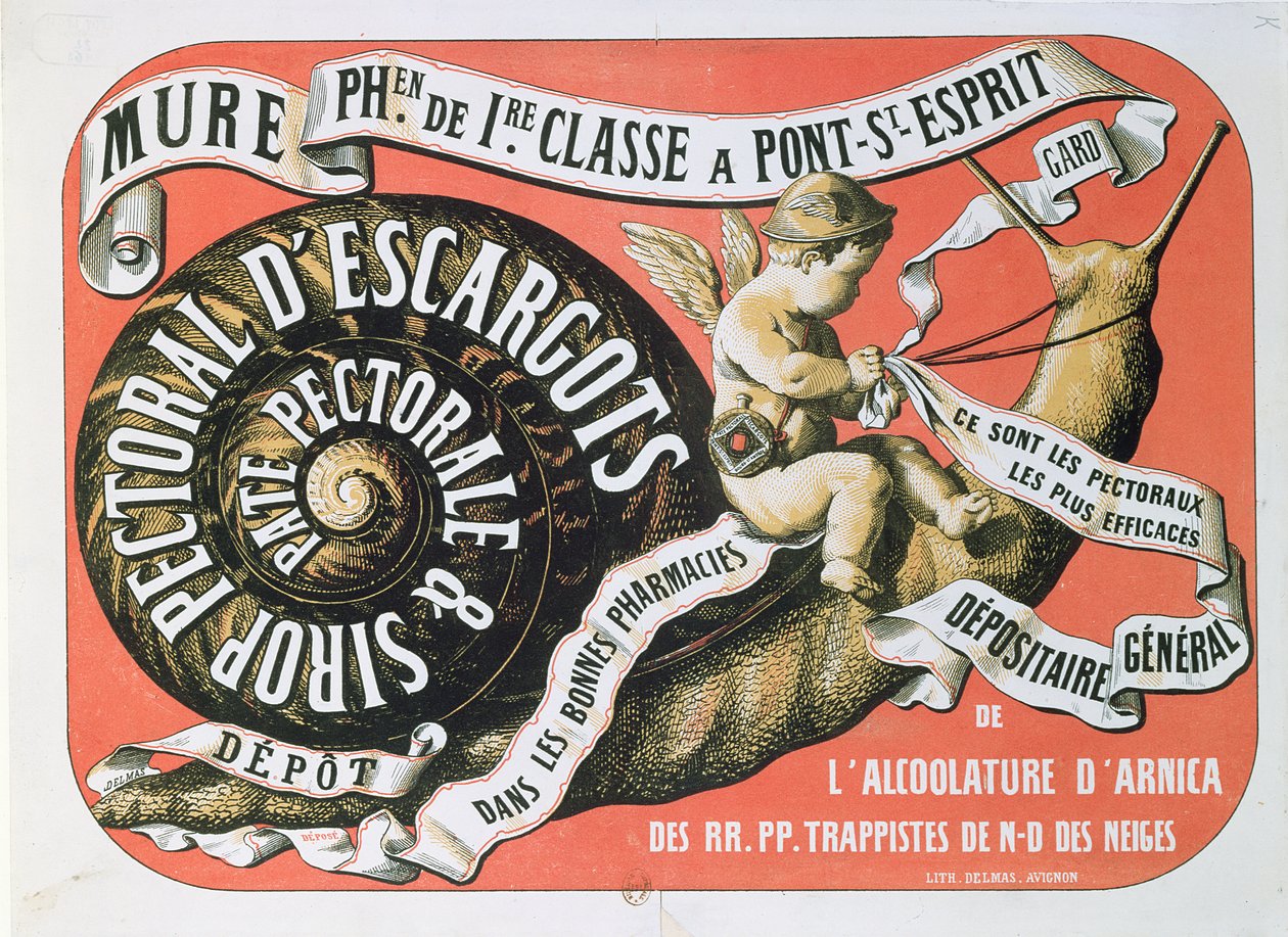 Advertentie voor Borstsiroop Sirop Pectoral d