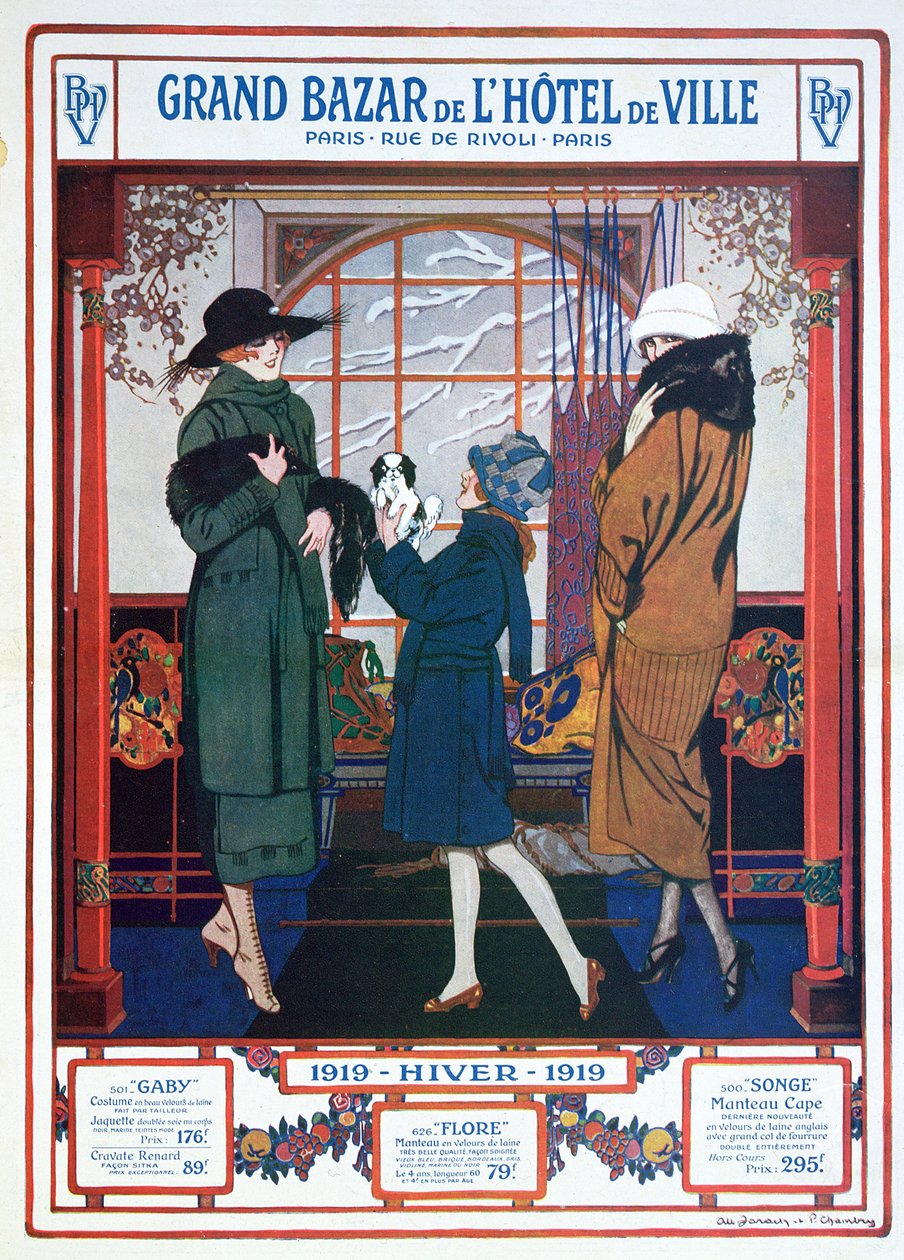 Advertentie voor Grand Bazar de l