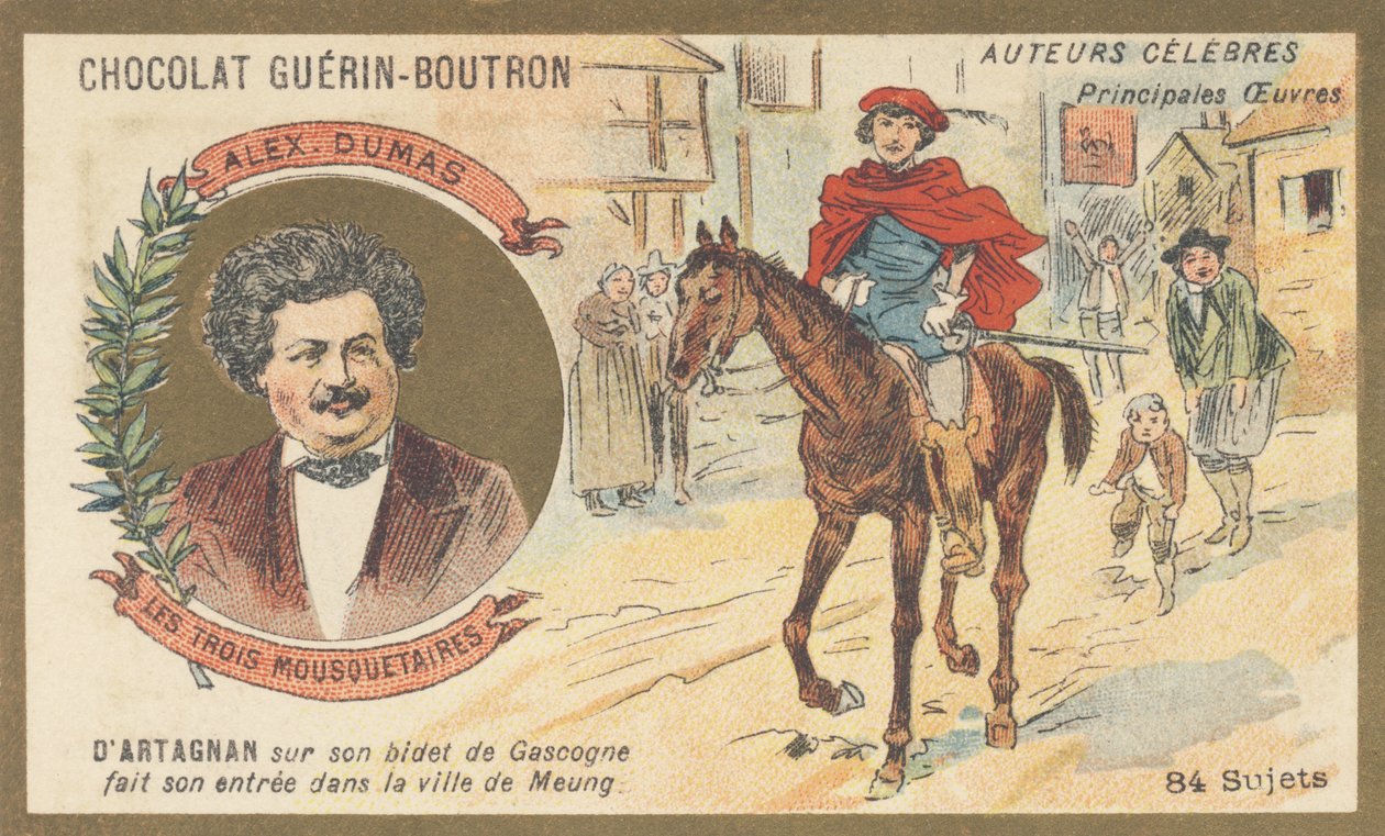 Alexandre Dumas (1802-1870), Frans schrijver, auteur van 