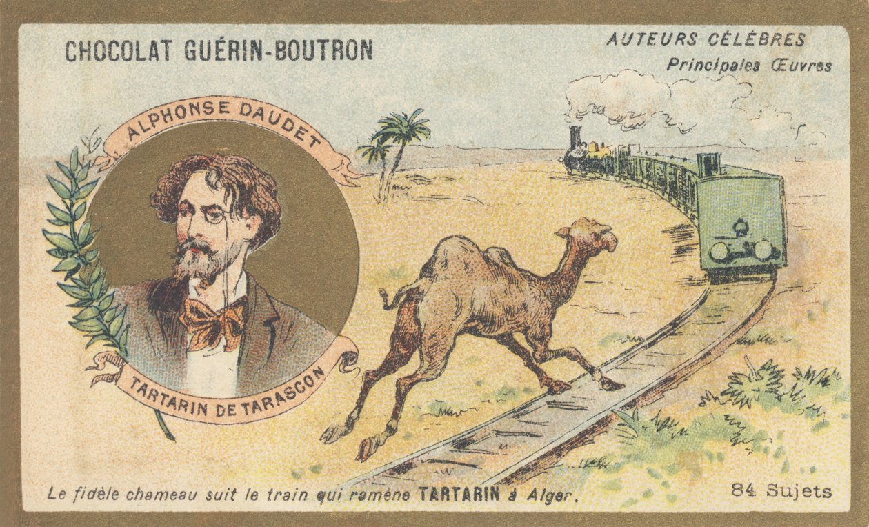 Alphonse Daudet (1840-1897), Franse schrijver en toneelschrijver, auteur van 