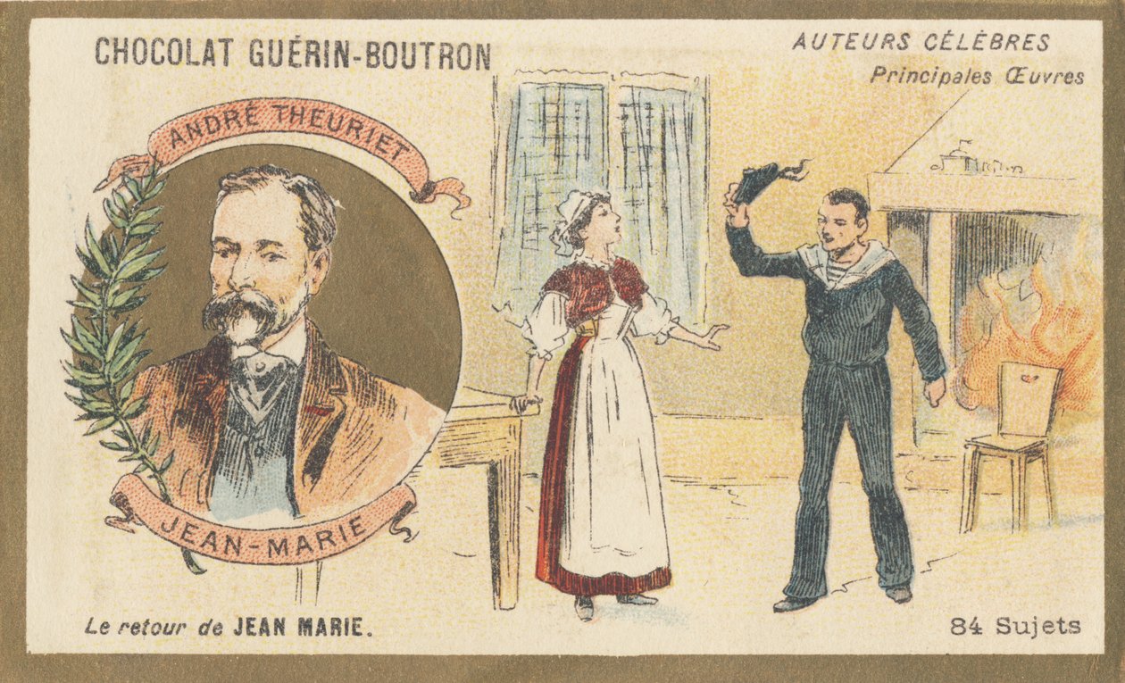 André Theuriet (1833-1907), Franse dichter, romanschrijver en toneelschrijver, auteur van 