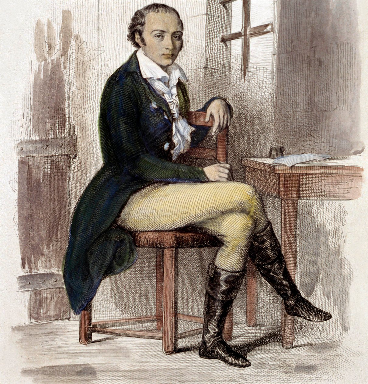André Chénier door French School