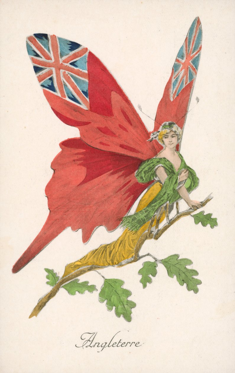 Engeland (kleurenlitho) door French School
