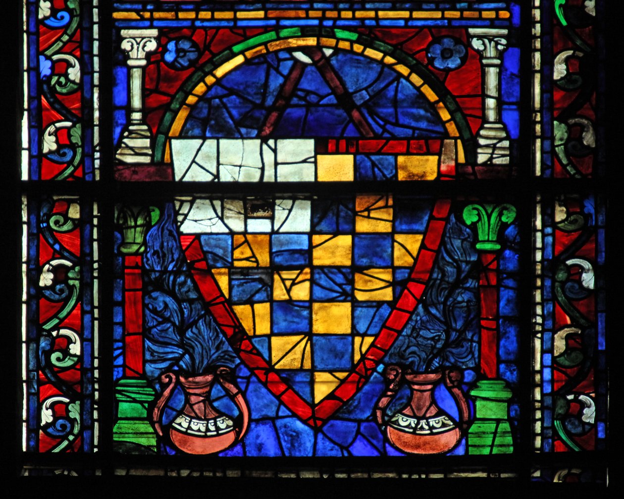 Wapens van de schenkers - Mauclerc familie door French School
