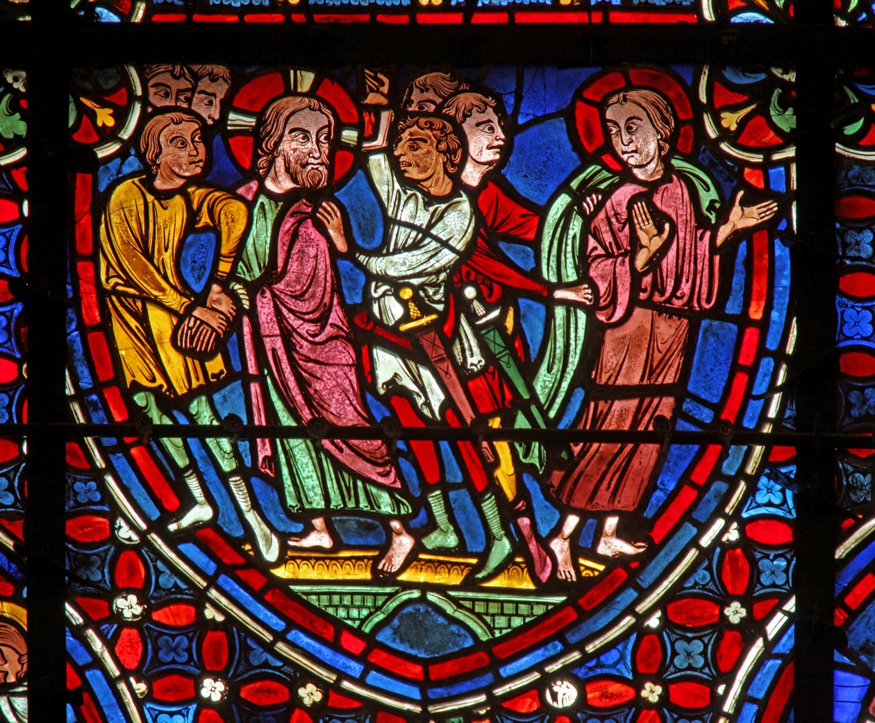 Arrestatie in Getsemane door French School
