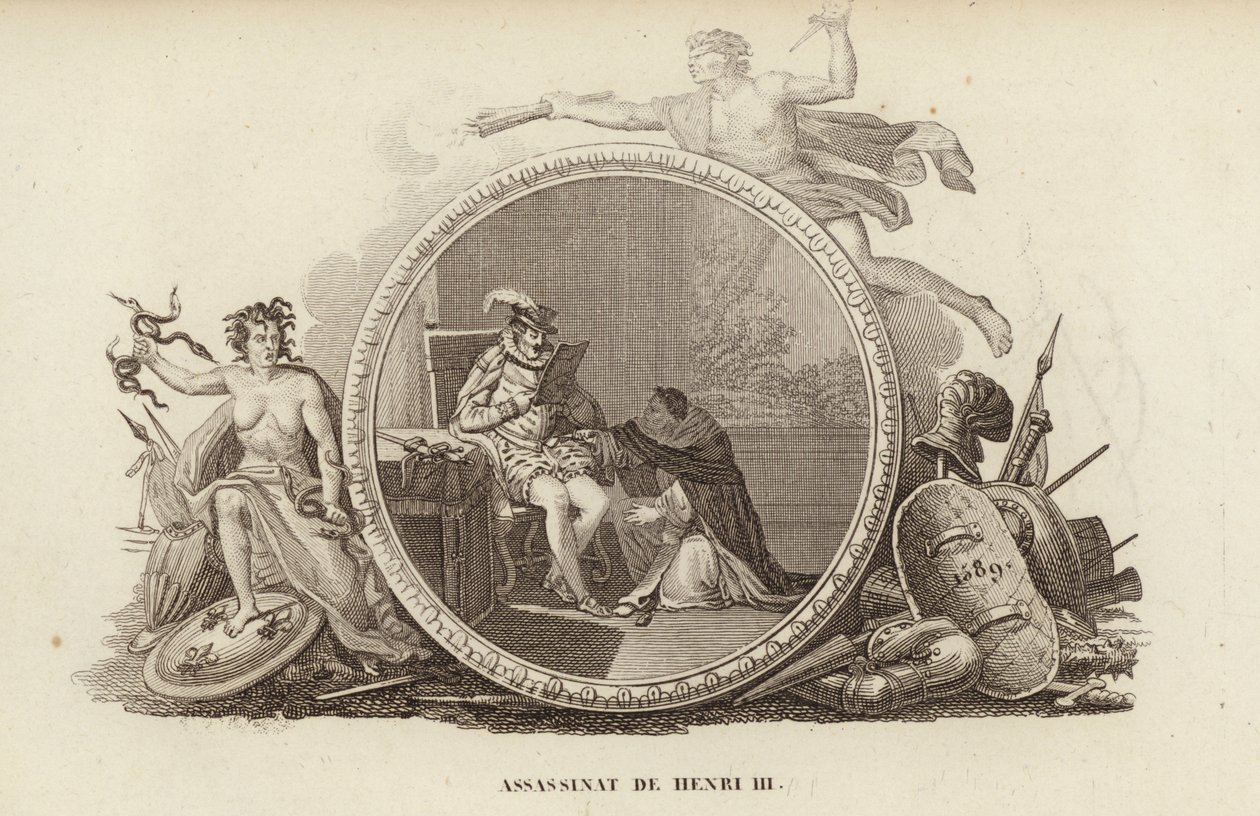 Moord op koning Hendrik III van Frankrijk door French School