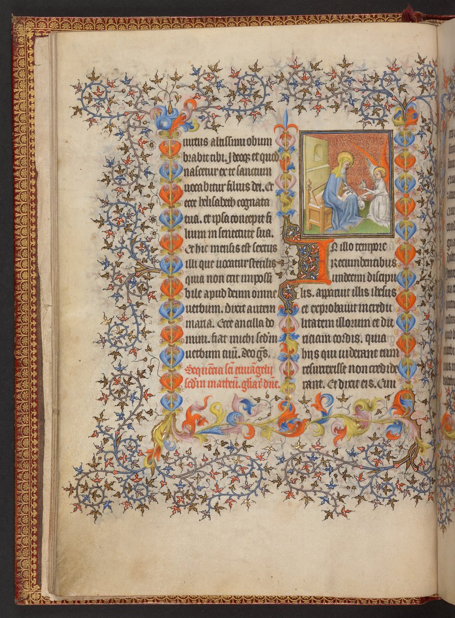 Getijdenboek, Add MS 32454 f.10v, Frankrijk door French School
