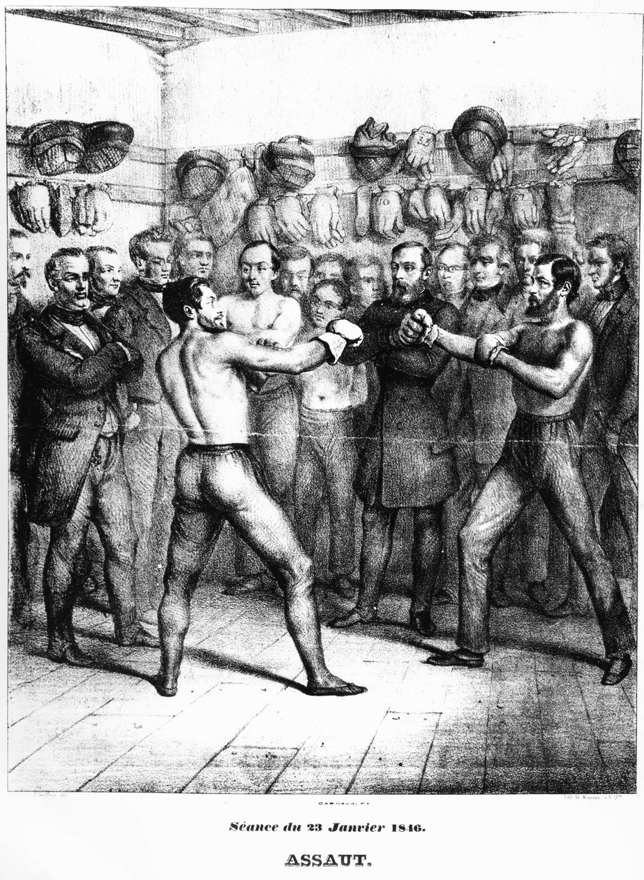 Boksen: oefening Lecour - Carnavalet door French School
