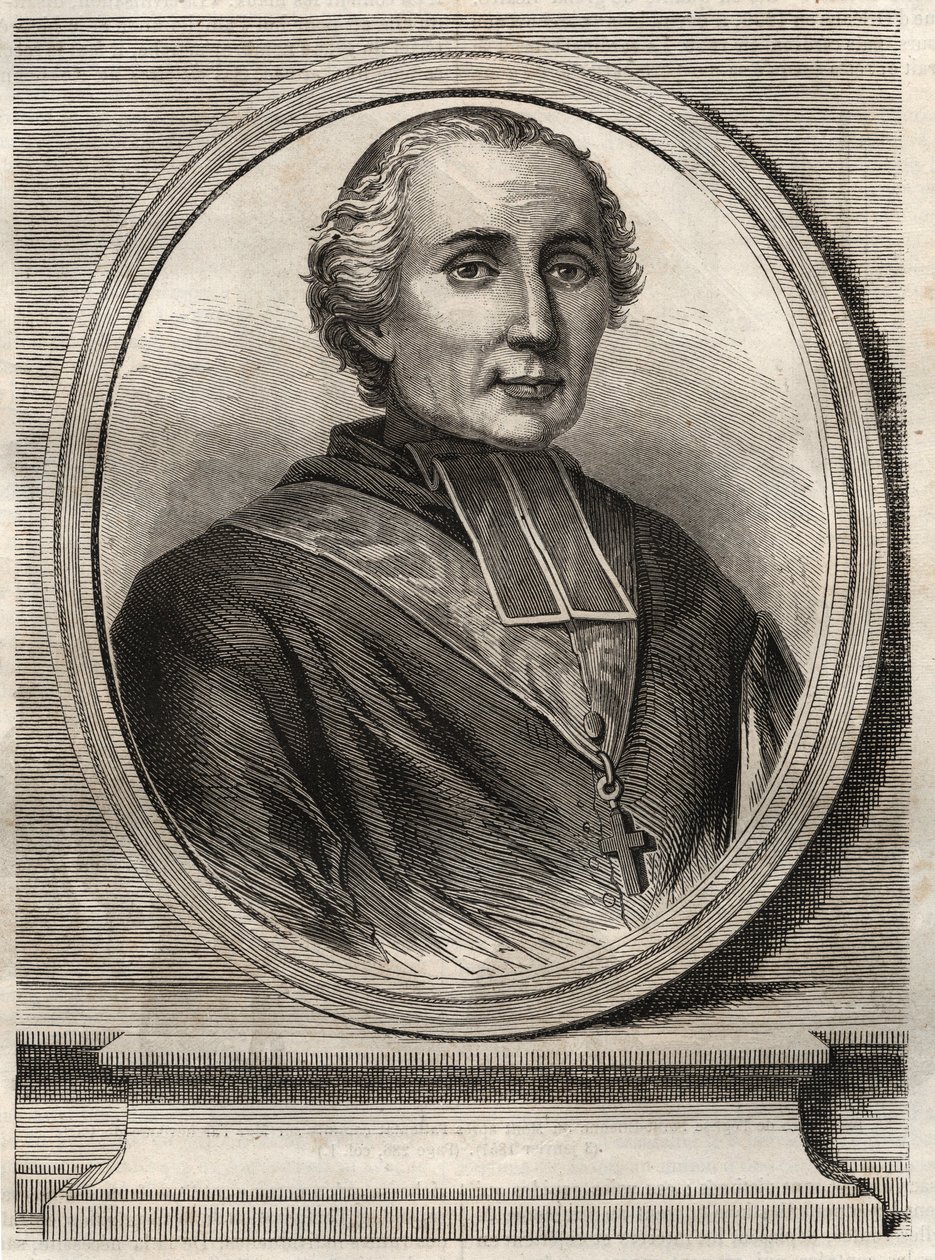 Kardinaal François-Nicolas-Madeleine Morlot (1795-1862) - Aartsbisschop van Parijs en Kardinaal door French School