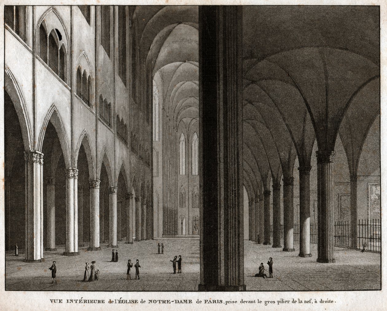 Kathedraal Notre Dame de Paris door French School