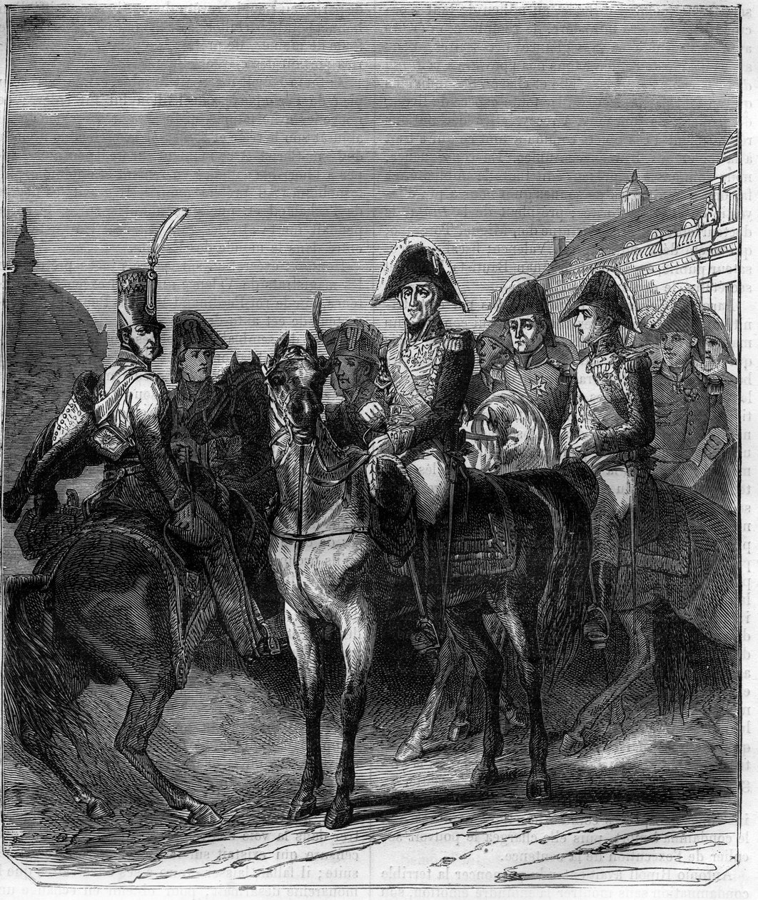 Karel X (1757-1836) Koning van Frankrijk. Gravure in 